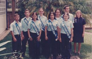 Gobierno Estudiantil del Colegio Del Valle en 1999