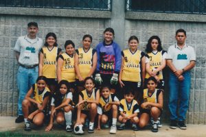 Equipo de fútbol sala de la escuela del año 1999